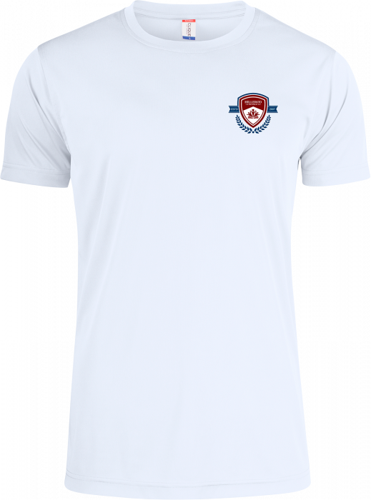 Clique - Hillerød Privatskole Sports T-Shirt - Hvid